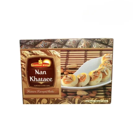 United King Roasted Almond nan Khataee 360 gm