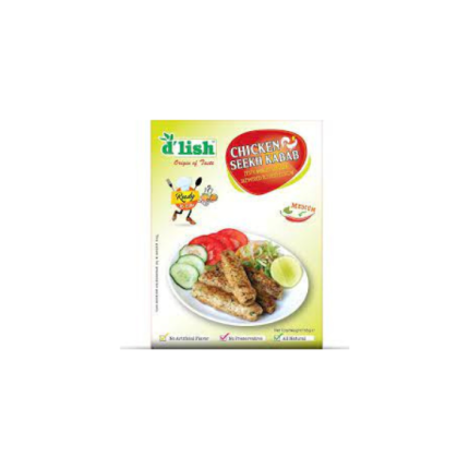 Dlish Chicken Seekh Kabab 500g
