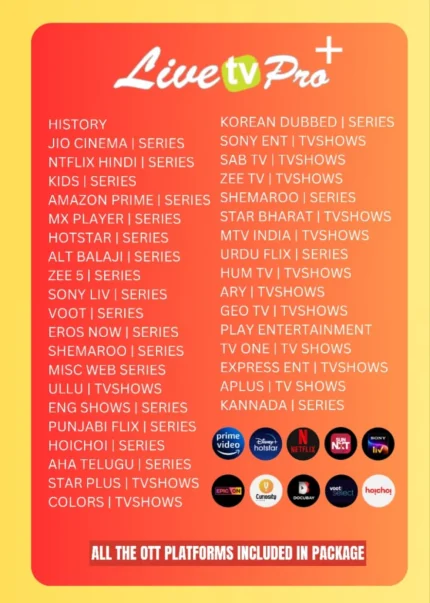 Live TV Pro+