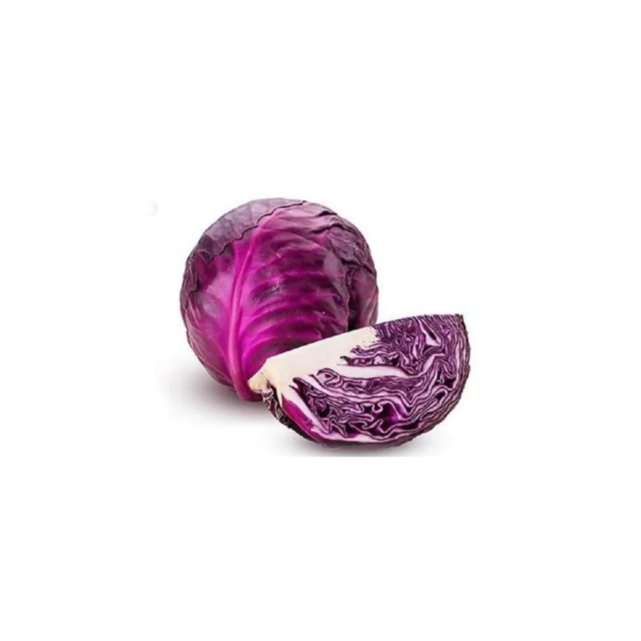 Half Red Cabbage Each Fresh Half Red Cabbage Each Fresh