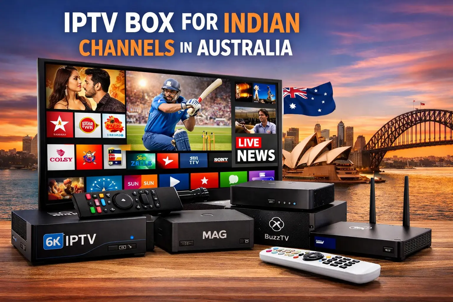 Best IPTV Box for Indian Channels in Australia