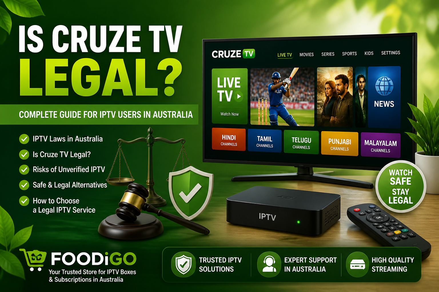 Is Cruze TV Legal